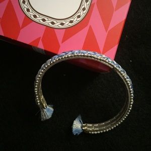 Stella and Dot Wanderer Cuff Silver